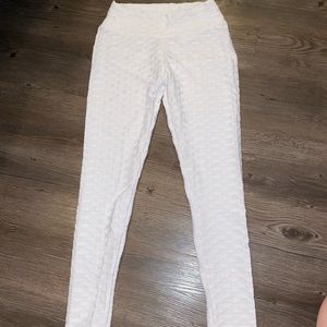 Honeycomb High-waisted Booty Scrunch Leggings